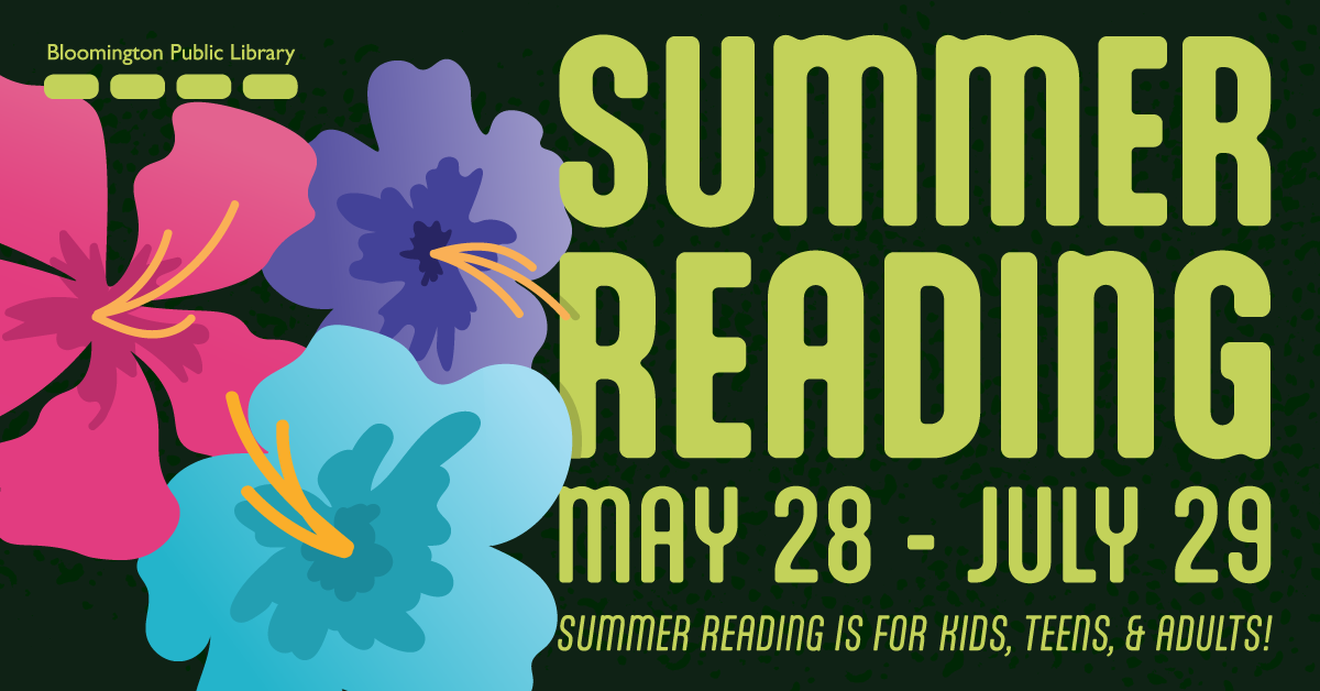 Summer Reading 2024 is from May 28-July 29