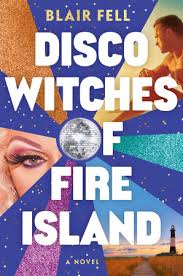 Book cover showing beams of light and some beams have clips of people’s faces or settings, some beams have a stary sky, and some clips just have colorful glitter. There is a disco ball in the center.