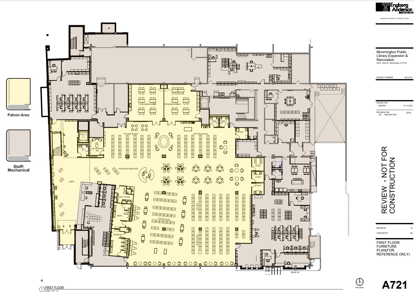 Proposed 1st floor layout