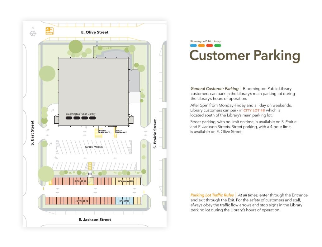 Parking Map No Employee of the Month