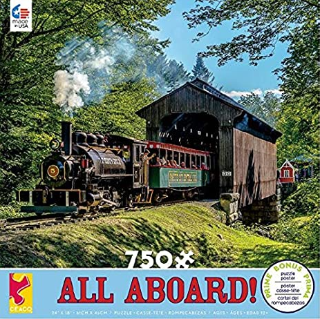 All Aboard Puzzle Cover Art