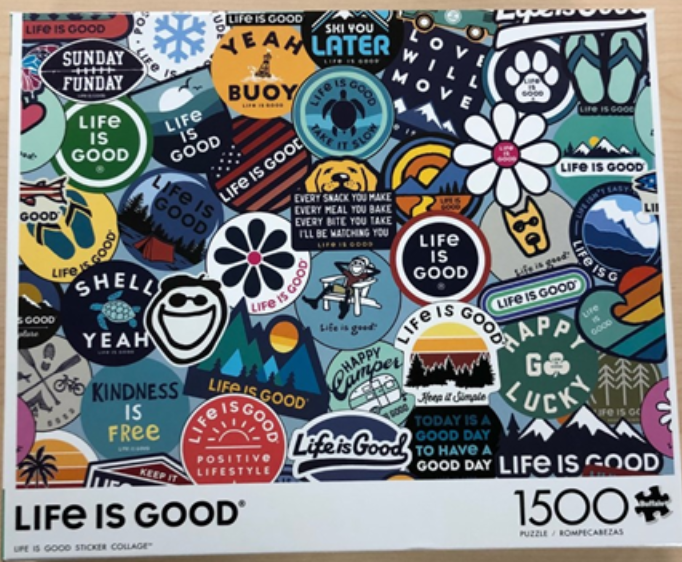 Life is Good Sticker Collage cover art