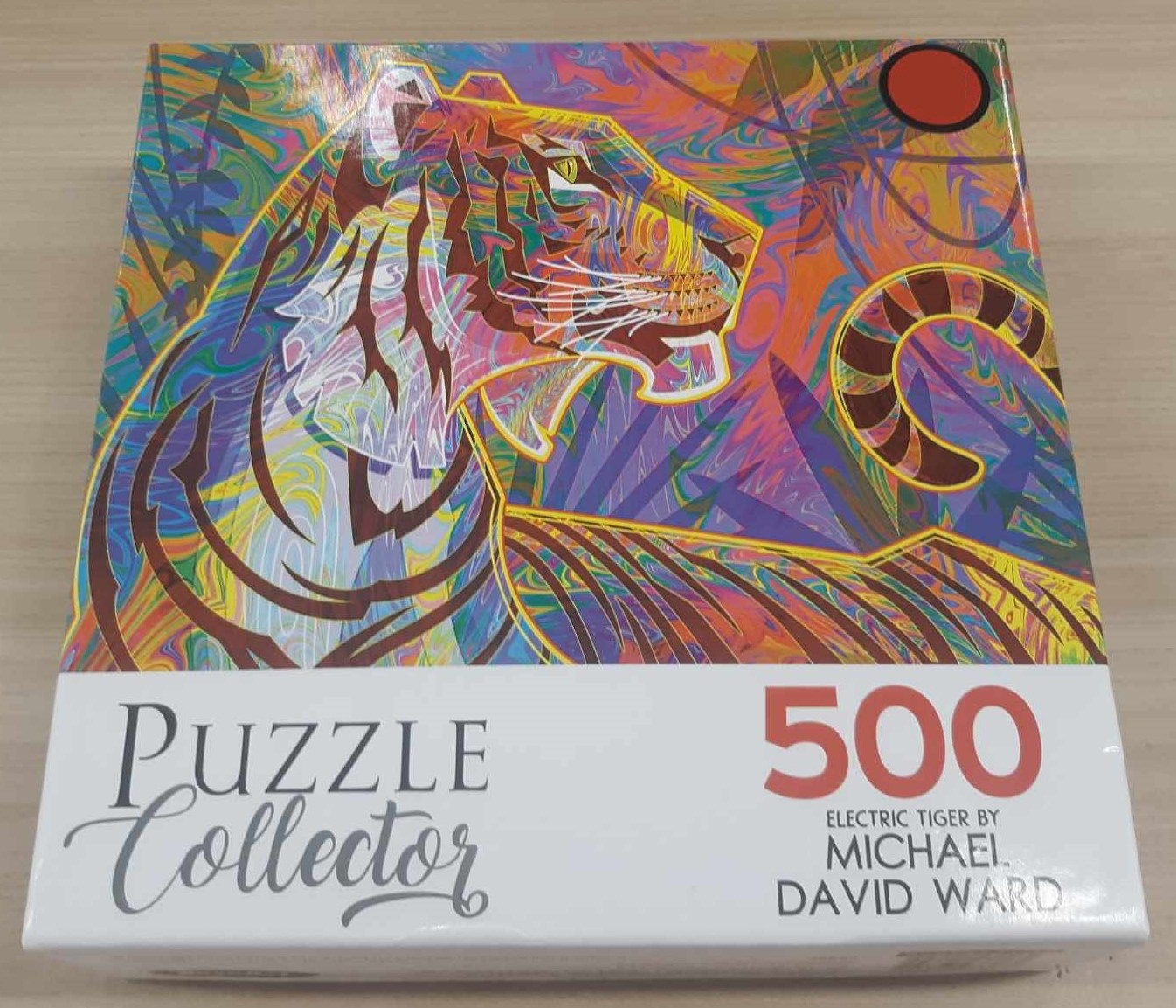 Electric tiger puzzle image