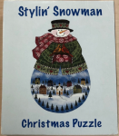 Stylin Snowman Christmas Puzzle cover art