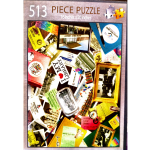 Puzzle cover showing different images focused on the Decatur Illinois Public Library