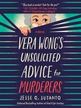 Cover of the book "Vera Wong's unsolicited advice for murderers" by Jesse Q. Sutanto