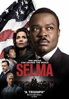 Cover of the movie "Selma". David Oyelowo and others beside him look off into the distance with the American flag in the background. 